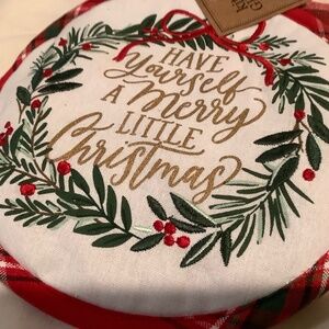 DII Merry Little Christmas Potholder Gift Set-NWT
